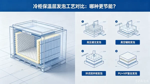 Freezer Foaming Process Comparison Tech Style