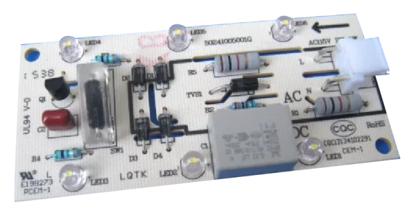 Custom Refrigerator LED Light Circuit Board 502A1005001G 02