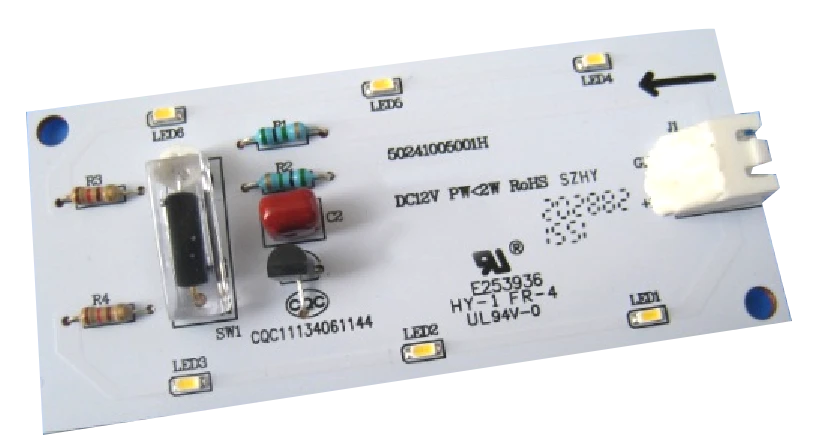 Custom Refrigerator LED Light Circuit Board 502A1005001G 03