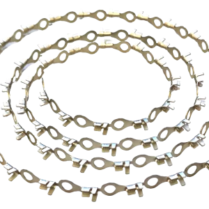 Custom Brass Chain Terminal Lug | Refrigerator Defrost Heater Spare Parts Customizable