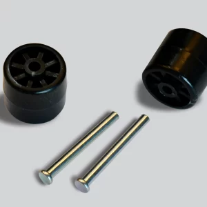 Custom Refrigerator Roller Wheel With Axle Pin Kit OEM Fridge Spare Parts