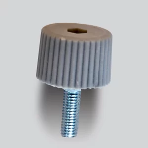 Knurled Plastic Head Refrigerator Leveler Adjustable Foot